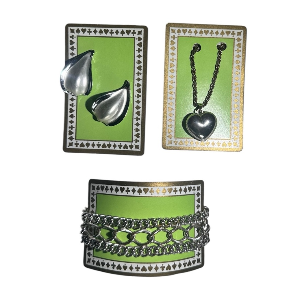 ‼️Bundle Deal‼️ Silver Girlies OOAK Curated Jewelry Bundle- VTG Fashion